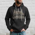 Cambodia Angkor Wat Khmer Historical Temple Hoodie Gifts for Him