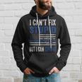 Cant Fix Stupid But I Can Cuff It Blue Line American Flag Hoodie Gifts for Him