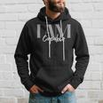 Capable Inspirational Quotes Positive Affirmation Hoodie Gifts for Him