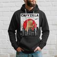 Capyzilla Funny Capybara Japanese Sunset Rodent Animal Lover Gifts For Capybara Lovers Funny Gifts Hoodie Gifts for Him