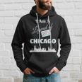 ChicagoI Am A Legend Of Chicago With Flag Skyline Hoodie Gifts for Him