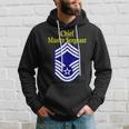 Chief Master Sergeant Air Force Rank Insignia Hoodie Gifts for Him