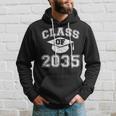 Class Of 2035 Grow With Me Graduation First Day Of School Hoodie Gifts for Him