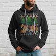 Corgi Dog Ugly Christmas Sweater Hoodie Gifts for Him