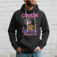 Cousin Of The Birthday Princess Melanin Afro Unicorn Family Hoodie Gifts for Him