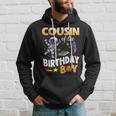 Cousin Of The Birthday Boy Space Astronaut Birthday Family Hoodie Gifts for Him