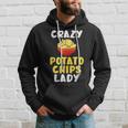 Crazy Potato Chips Lady Hoodie Gifts for Him