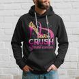 Crush Breast Cancer Awareness High Heel Leopard Pink Ribbon Hoodie Gifts for Him