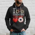 I Cycle Because I Freakin' Love Donuts Cycling Hoodie Gifts for Him