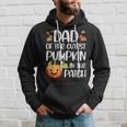 Dad Of Cutest Pumpkin In The Patch Halloween Thanksgiving Hoodie Gifts for Him