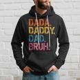 Dada Daddy Dad Bruh Fathers Day 2023 Retro Vintage Funny Hoodie Gifts for Him