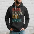 Dada Daddy Dad Bruh Fathers Day Funny Vintage Retro Hoodie Gifts for Him