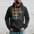Dada Daddy Dad Dude | Fathers Day | Evolution Of Fatherhood Hoodie Gifts for Him