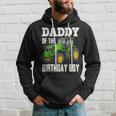 Daddy Of The Birthday Boy Family Tractors Farm Trucks Bday Hoodie Gifts for Him