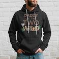 Daddy Of The Two Wild Animal Safari 2Nd Birthday Theme Hoodie Gifts for Him