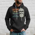 Dads With Beards Are Better Vintage Funny Fathers Day Joke Hoodie Gifts for Him