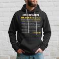 Dickson Name Gift Dickson Facts V3 Hoodie Gifts for Him