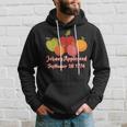 Distressed Johnny Appleseed Apple Picking Orchard Farming Hoodie Gifts for Him
