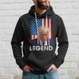 Donald Trump 2024 Shot President Legend American Flag Hoodie Gifts for Him
