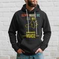 Don't Make Me Use My Qa Manager Voice Quality Assurance Hoodie Gifts for Him