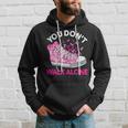 You Don't Walk Alone Pink Shoes Ribbon Breast Cancer Warrior Hoodie Gifts for Him