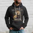 Easily Distracted By Marbled Polecats Cute European Mammal Hoodie Gifts for Him