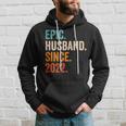 Epic Husband Since 2022 1St Wedding Anniversary 1 Year Hoodie Gifts for Him