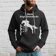 Eventing I Have High Standards Hunter Jumper English Riding Hoodie Gifts for Him