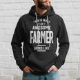 Farmer Name Gift This Is What An Awesome Farmer Looks Like Hoodie Gifts for Him