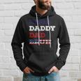 Fathers Day Dada Daddy Dad Bruh American Flag Hoodie Gifts for Him