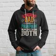 Fathers Day Two Titles Dad And Paw Paw Father Grandpa Hoodie Gifts for Him