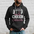 Football Cheer Coach Pink Ribbon Breast Cancer Awareness Hoodie Gifts for Him