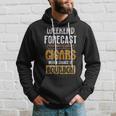 Weekend Forecast Cigars With A Chance Of Bourbon Cigar Hoodie Gifts for Him