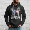 French Bulldog 4Th Of July Merica American Flag Hoodie Gifts for Him