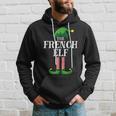 French Elf Matching Family Group Christmas Party Hoodie Gifts for Him