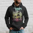 Ft Fort Lauderdale Florida Retro Vintage Beach Surf Surfing Hoodie Gifts for Him