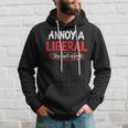 Funny Annoy A Liberal Use Facts And Logic Gift Hoodie Gifts for Him