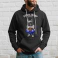 Funny Boxing Champion French Bull Dog Fighter Hoodie Gifts for Him