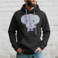 Funny Cartoon Animals Elephant Animals Funny Gifts Hoodie Gifts for Him