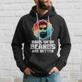 Funny Dads With Beards Are Better Dad Joke Fathers Day Hoodie Gifts for Him