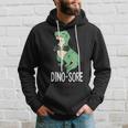 Dinosaur Workout Dino Sore Hoodie Gifts for Him