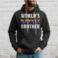 Funny Gay Pride Family Worlds Gayest Brother Family Hoodie Gifts for Him