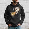 Funny Halloween Skull Eating Pizza Pizza Funny Gifts Hoodie Gifts for Him