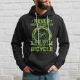 Funny Never Underestimate Old Guy On Bicycle Cycling Cycling Funny Gifts Hoodie Gifts for Him