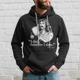 Funny Pickleball I Dink Therefore I Slam Quote Pickle Ball Hoodie Gifts for Him