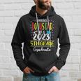 Funny Proud Bonus Dad Of A Class Of 2023 5Th Grade Graduate Hoodie Gifts for Him
