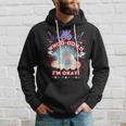 Funny Pyrotechnics Fireworks Whooooh Im Okay 4Th Of July Hoodie Gifts for Him