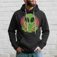 Retro 80'S Style Vintage Ufo Lover Alien Space Hoodie Gifts for Him