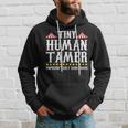 Funny Tiny Human Tamer Circus Gift Idea Mm Hoodie Gifts for Him