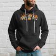 Turkey Reading Book Librarian Bookworm Thanksgiving Hoodie Gifts for Him